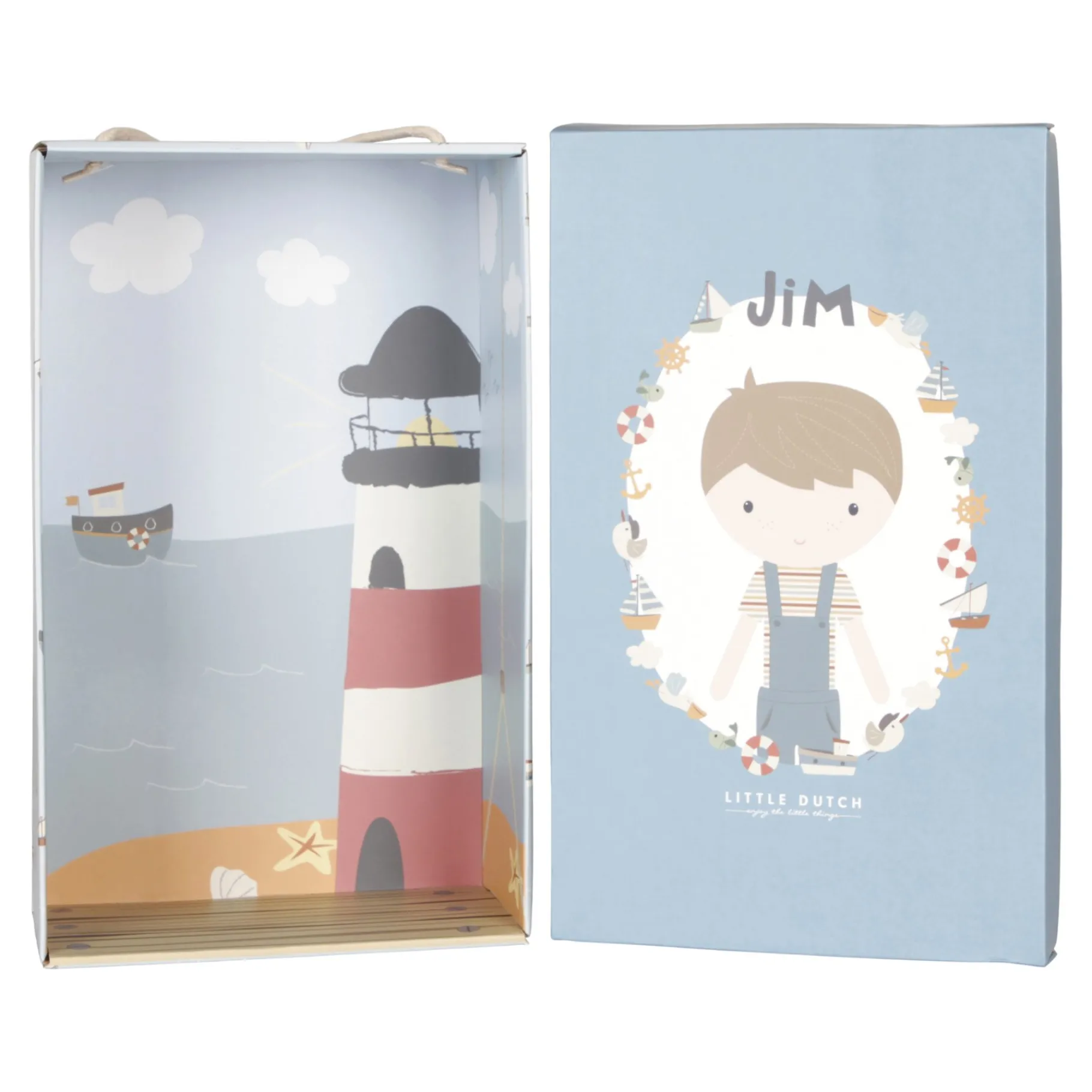 Overige>Tiamo Little Dutch Knuffelpop Jim 50 cm