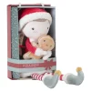 Poppen Zonder Functies> Little Dutch Knuffelpop Kerst Rosa 35 cm