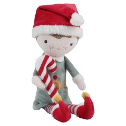 Poppen Zonder Functies></noscript> Little Dutch Knuffelpop Kerst Jim 35 cm