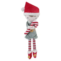 Poppen Zonder Functies></noscript> Little Dutch Knuffelpop Kerst Jim 35 cm