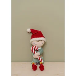 Poppen Zonder Functies></noscript> Little Dutch Knuffelpop Kerst Jim 35 cm