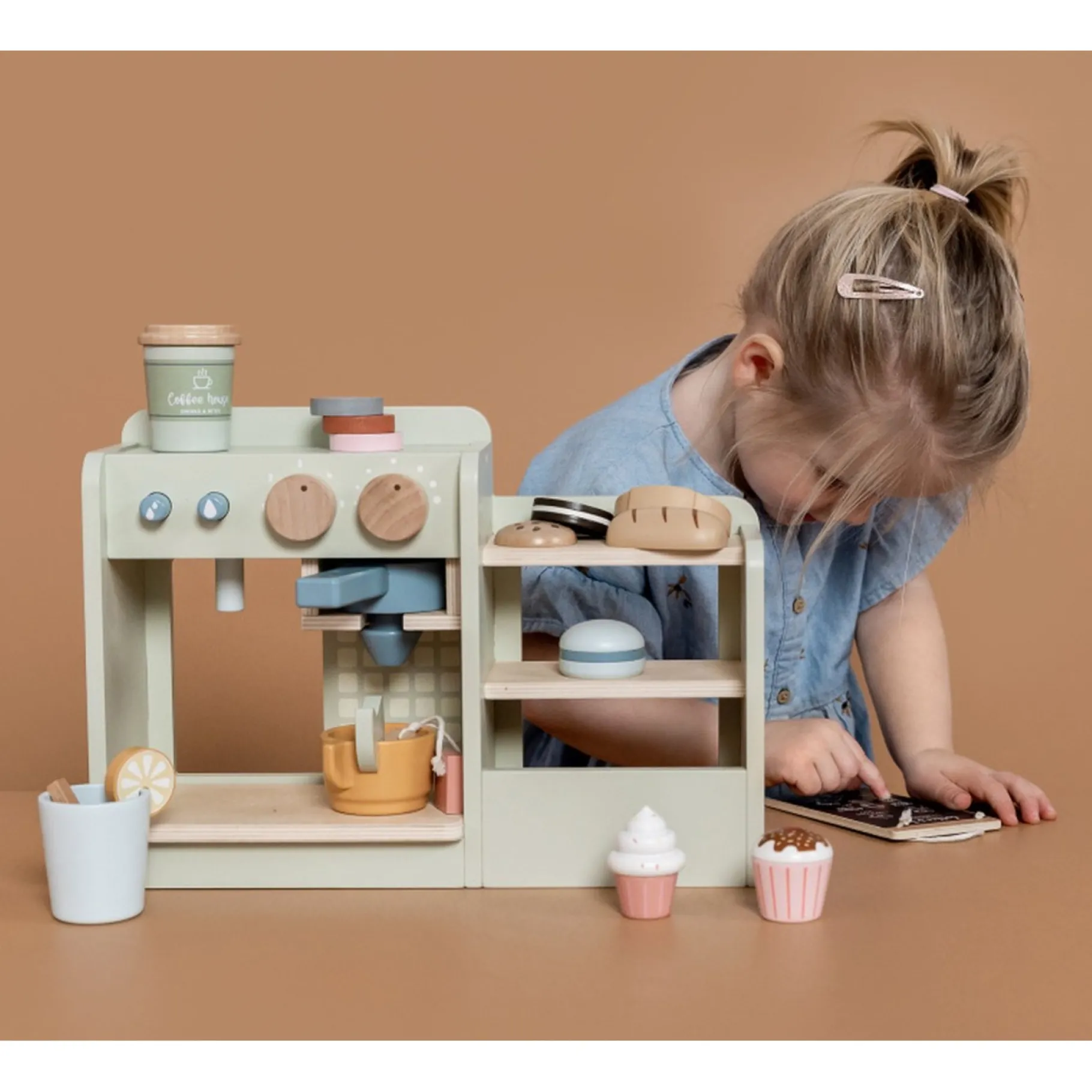 Speelkeukens|Meisjes>Tiamo Little Dutch Koffiehoek