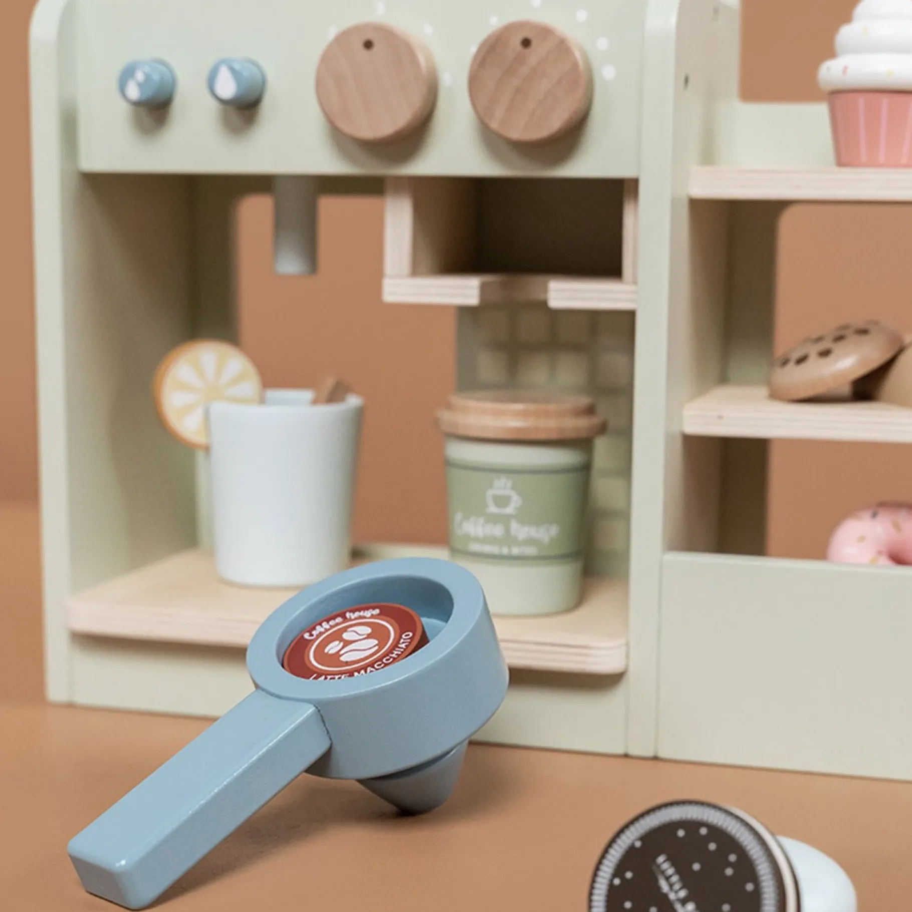 Speelkeukens|Meisjes>Tiamo Little Dutch Koffiehoek