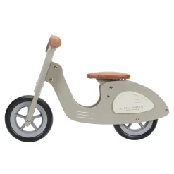 Babyspeelgoed> Little Dutch Loopscooter Olijf