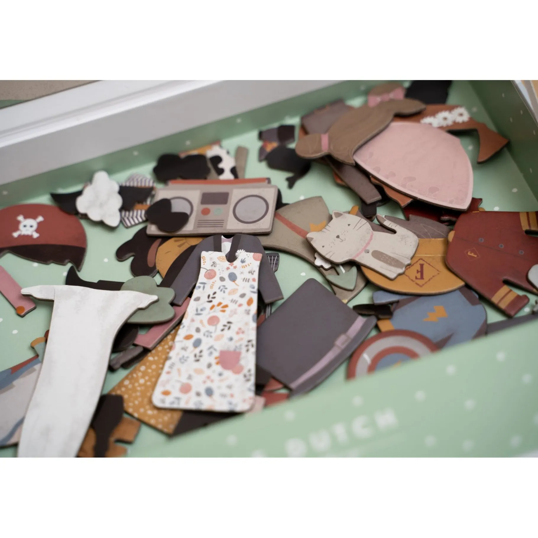 Babyspeelgoed>Tiamo Little Dutch Magnetisch Speelbord Jim & Rosa