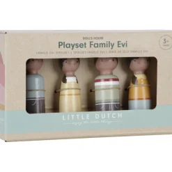 Loopfiguren|Looptrainer> Little Dutch Poppenhuis Aanvulset - Familie Rosa