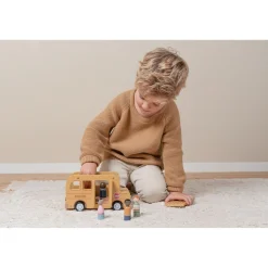 Babyspeelgoed> Little Dutch Schoolbus Met Poppetjes