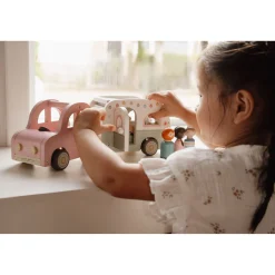 Voertuigen></noscript> Little Dutch Speelgoed Auto Met Caravan