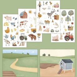 Stickers>Little Dutch stickerset boerderij