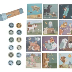 Babyspeelgoed> Little Dutch Verhalen Projector Zaklamp - Blauw