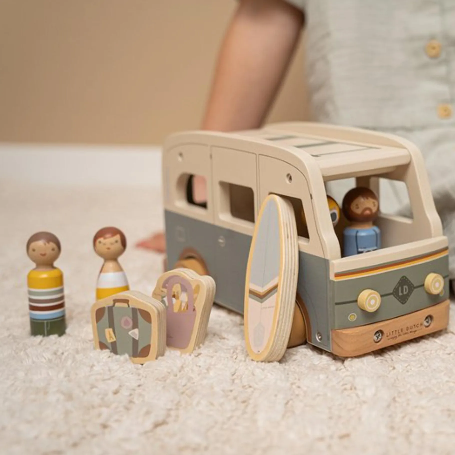 Voertuigen|Baby Voertuigen> Little Dutch Vintage Bus