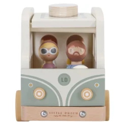 Voertuigen|Baby Voertuigen>Tiamo Little Dutch Vintage Camperbus Met Gezin