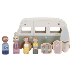 Voertuigen|Baby Voertuigen></noscript>Tiamo Little Dutch Vintage Camperbus Met Gezin