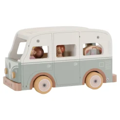 Voertuigen|Baby Voertuigen></noscript>Tiamo Little Dutch Vintage Camperbus Met Gezin