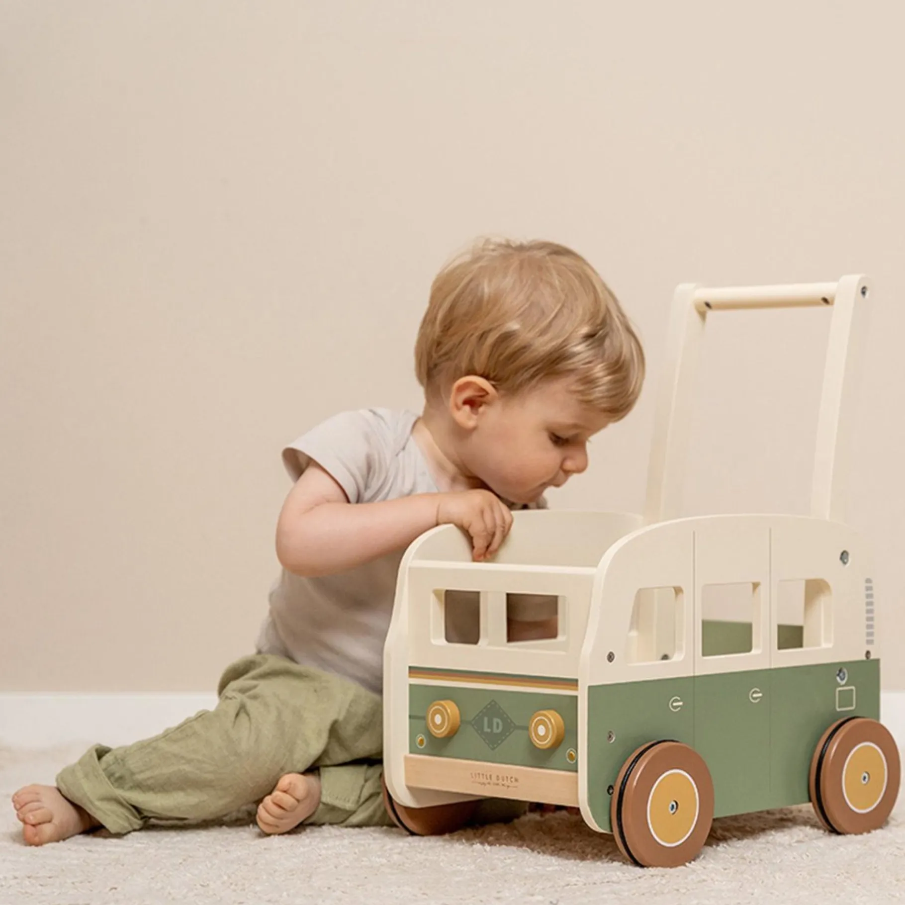 Babyspeelgoed> Little Dutch VIntage Loopwagen