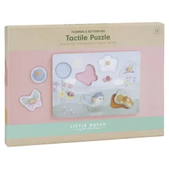 Babyspeelgoed>Tiamo Little Dutch Voelpuzzel Flowers & Butterflies