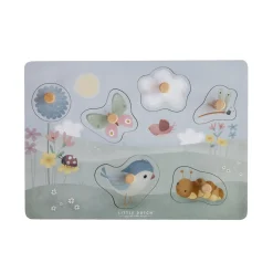 Babyspeelgoed>Tiamo Little Dutch Voelpuzzel Flowers & Butterflies
