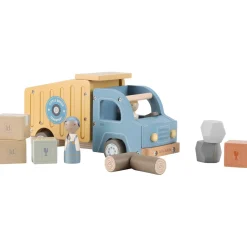 Voertuigen> Little Dutch vuilniswagen met pegdolls fsc