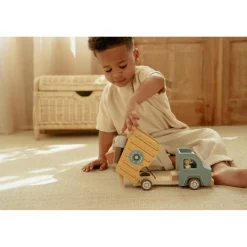 Voertuigen></noscript> Little Dutch vuilniswagen met pegdolls fsc