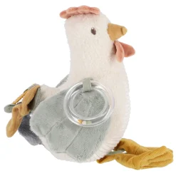 Plucheknuffels>Tiamo Little Farm Activiteitenknuffel Kip 25cm