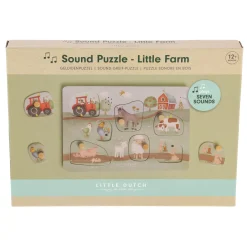 Babyspeelgoed>Tiamo Little Farm Geluiden Puzzel
