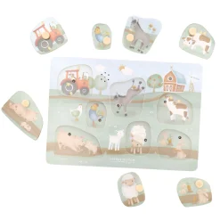 Babyspeelgoed></noscript>Tiamo Little Farm Geluiden Puzzel