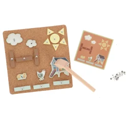 Babyspeelgoed></noscript>Tiamo Little Farm Hamertje Tik