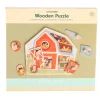 Babyspeelgoed>Tiamo Little Farm Houten Puzzel