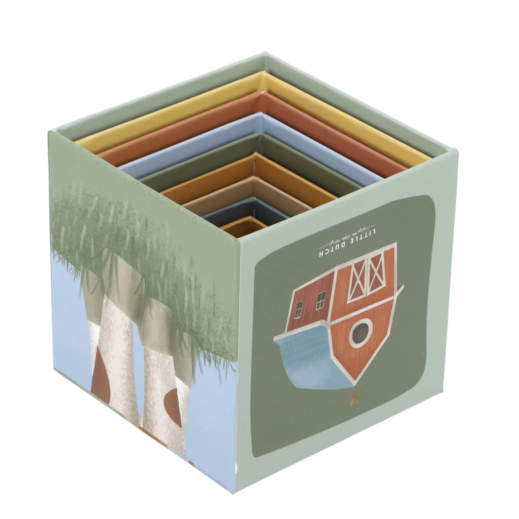 Stapeltorens>Tiamo Little Farm Kartonnen Stapeltoren