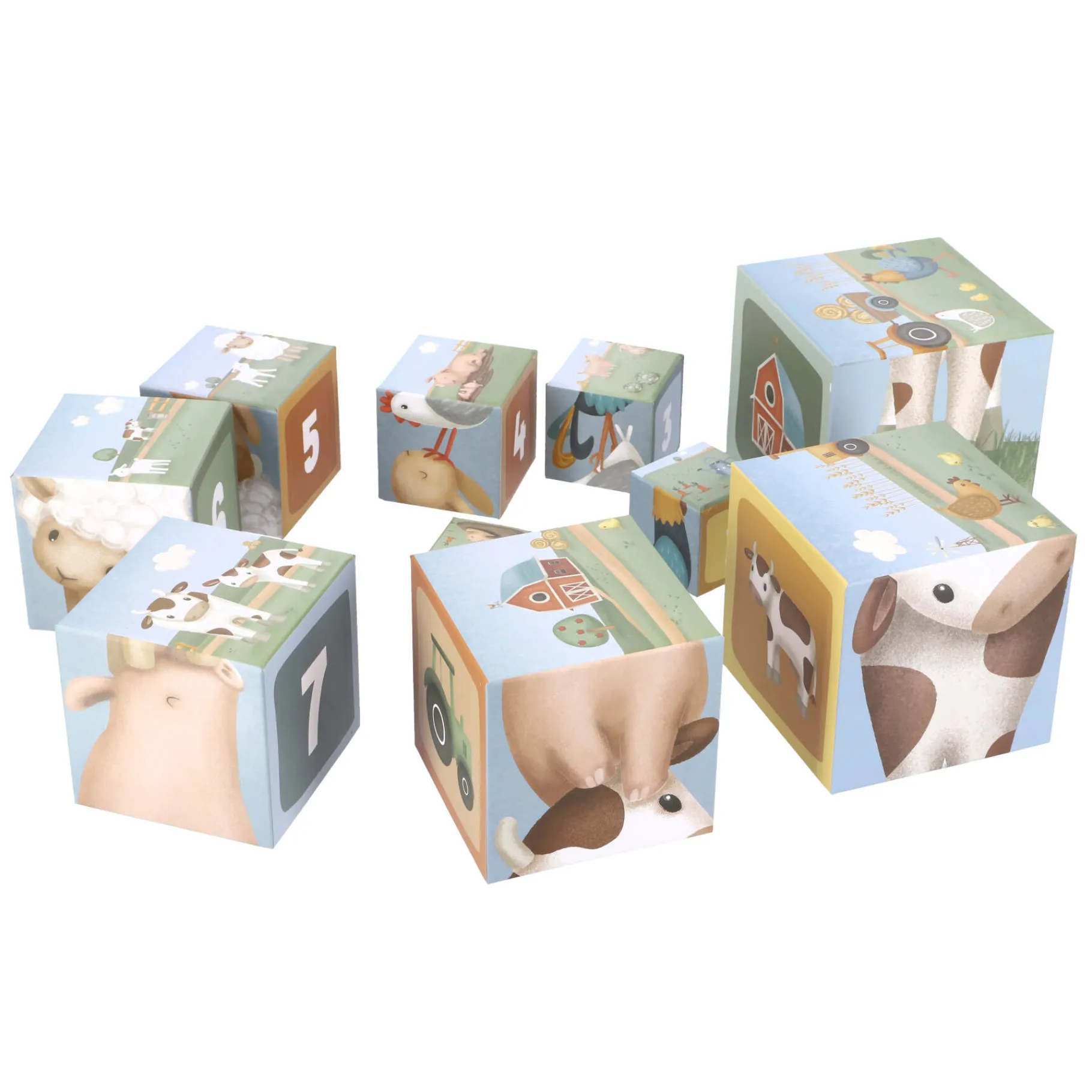 Stapeltorens>Tiamo Little Farm Kartonnen Stapeltoren