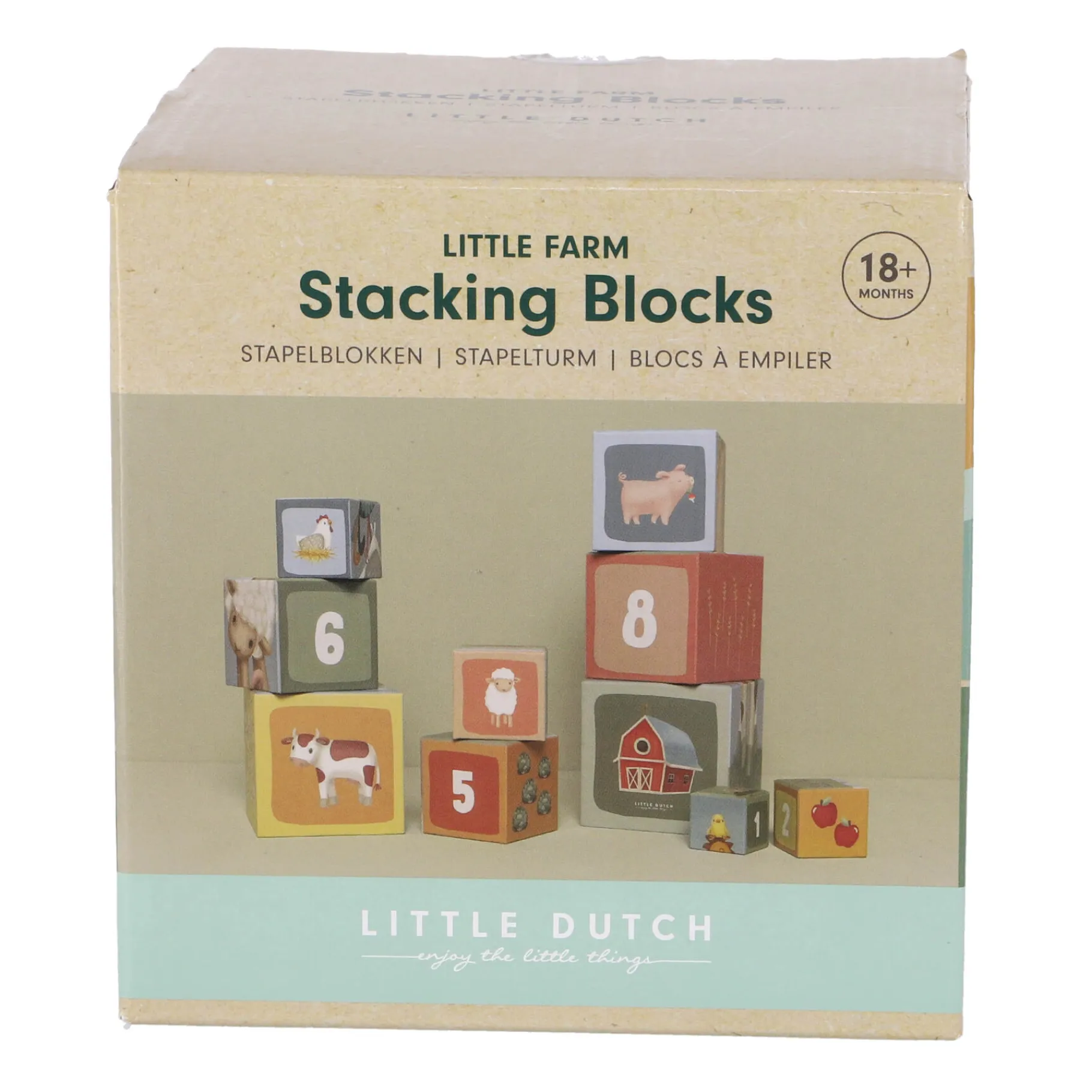 Stapeltorens>Tiamo Little Farm Kartonnen Stapeltoren