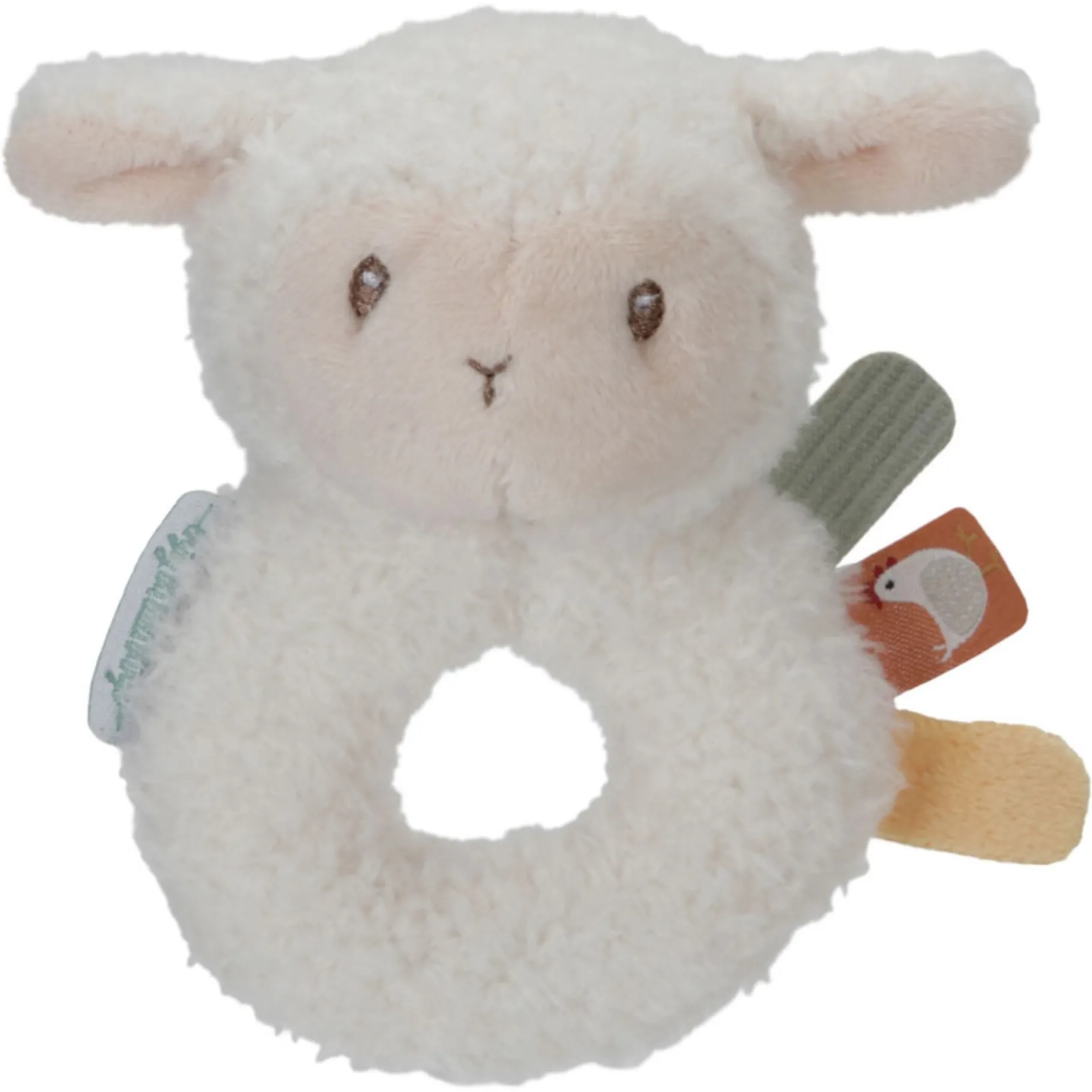 Rammelaars>Tiamo Little Farm Zachte Ringrammelaar Schaap