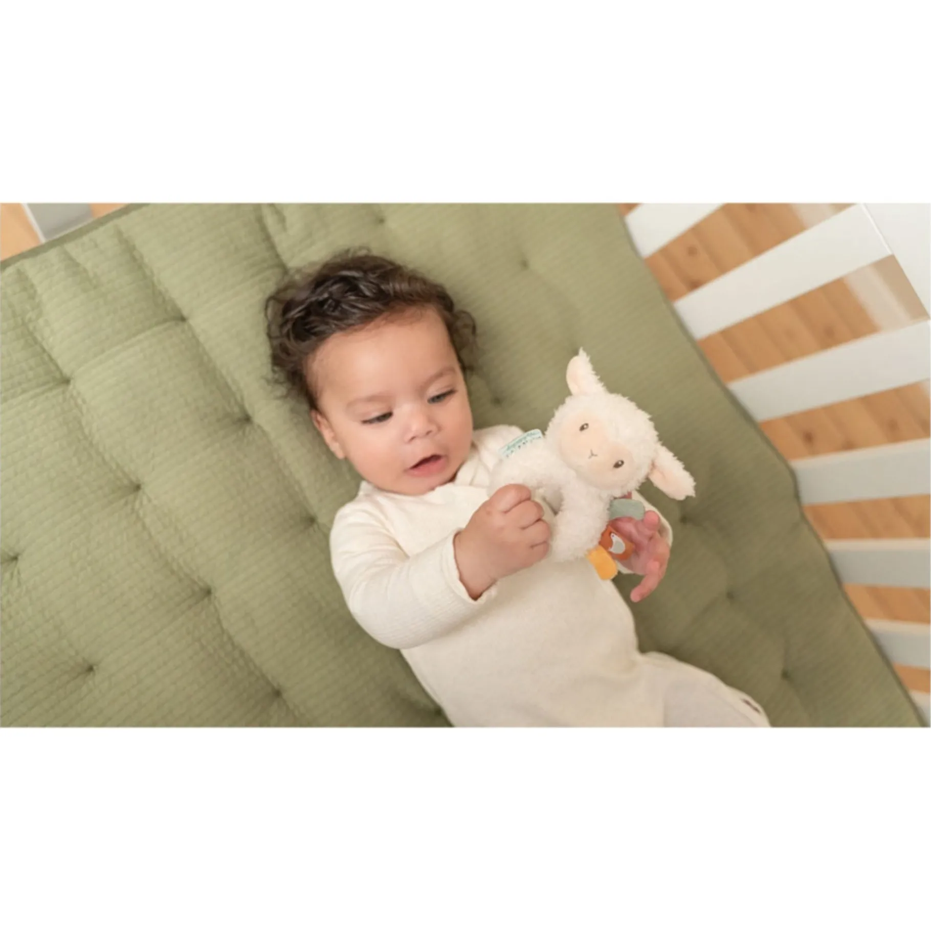 Rammelaars>Tiamo Little Farm Zachte Ringrammelaar Schaap