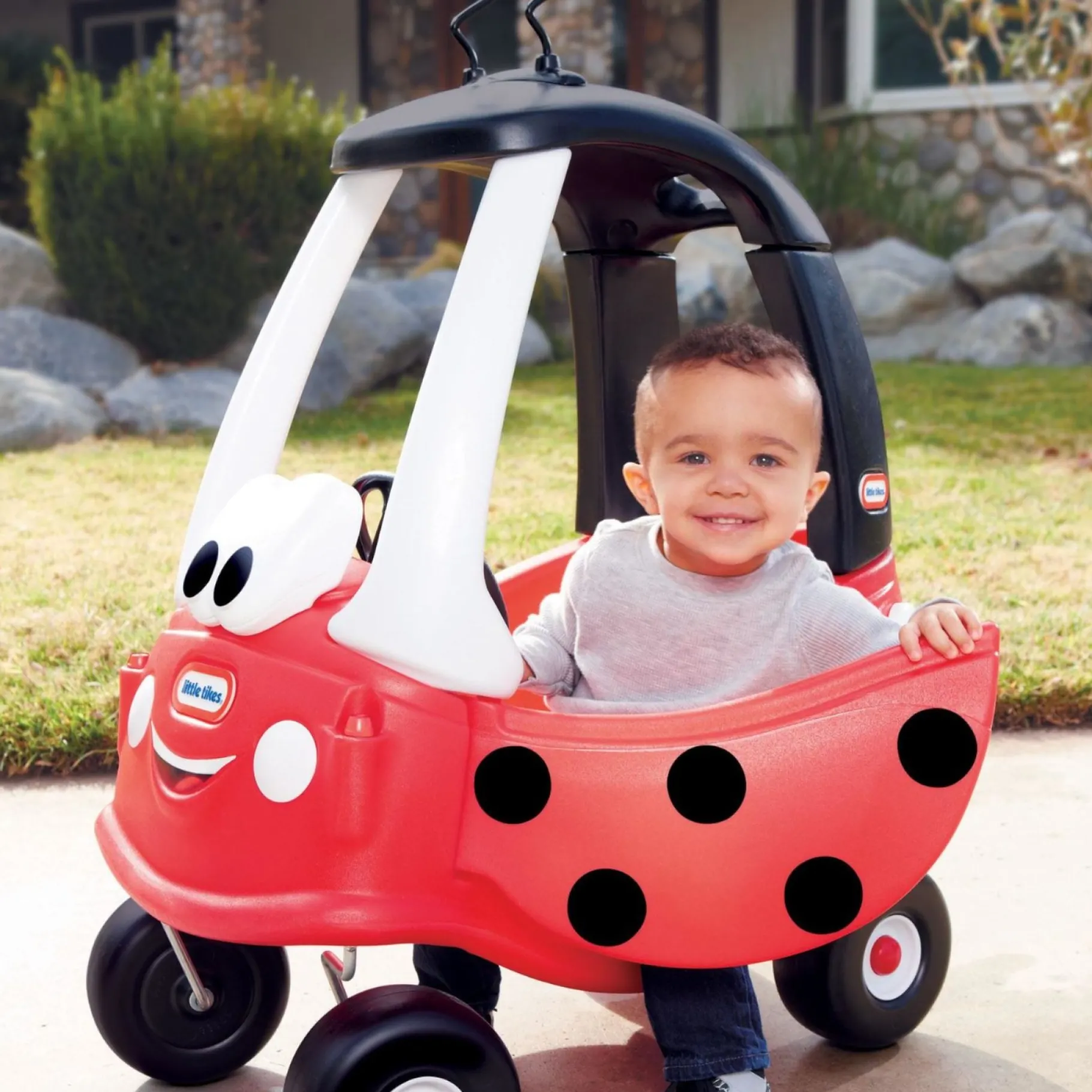 Loopfiguren>Little Tikes Cozy Coupe Loopauto Lieveheersbeestje