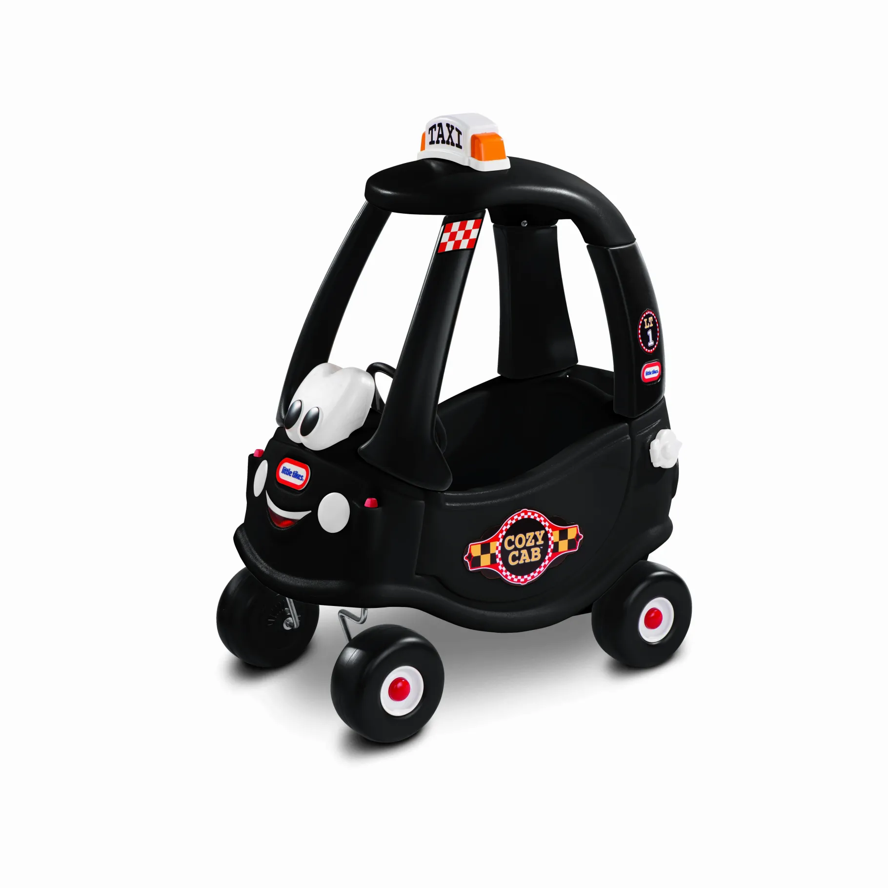 Voertuigen|Baby Voertuigen> Little Tikes Cozy Coupe Zwarte Taxi Loopauto