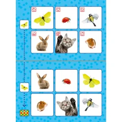 Educatief Baby- En Peuterspeelgoed> Loco Oefenboekje Bambino Dierenpuzzels