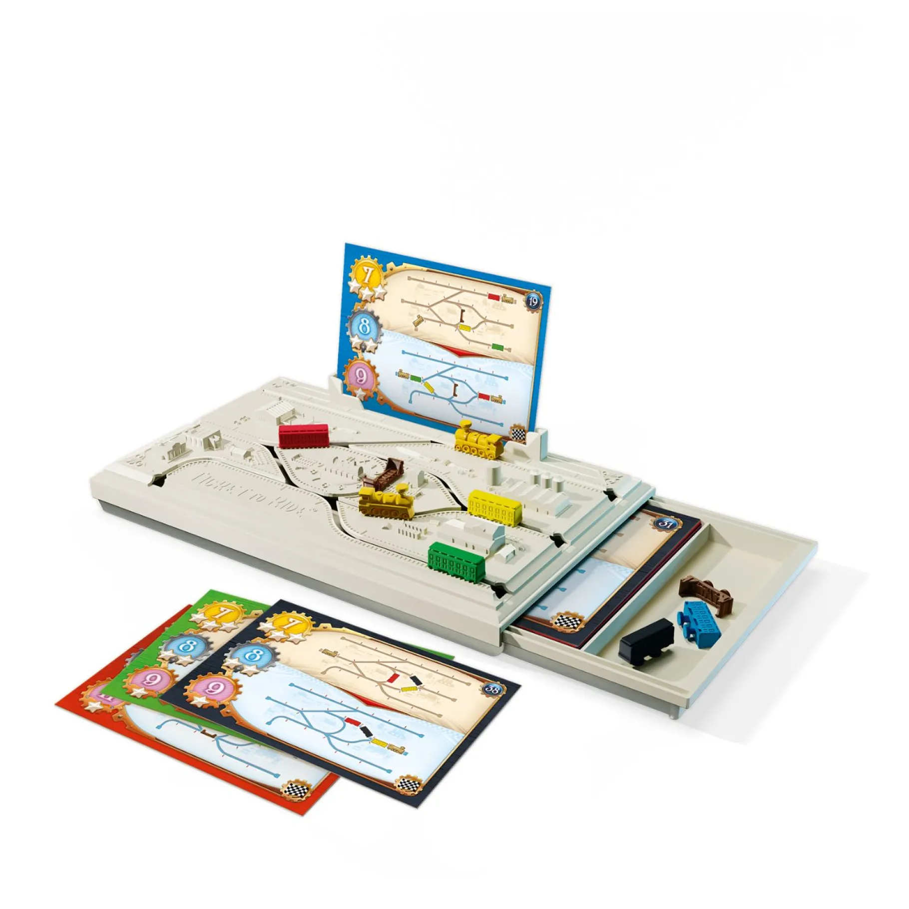 Denkspellen>Asmodee Logiquest Ticket To Ride - De Spoorwerf