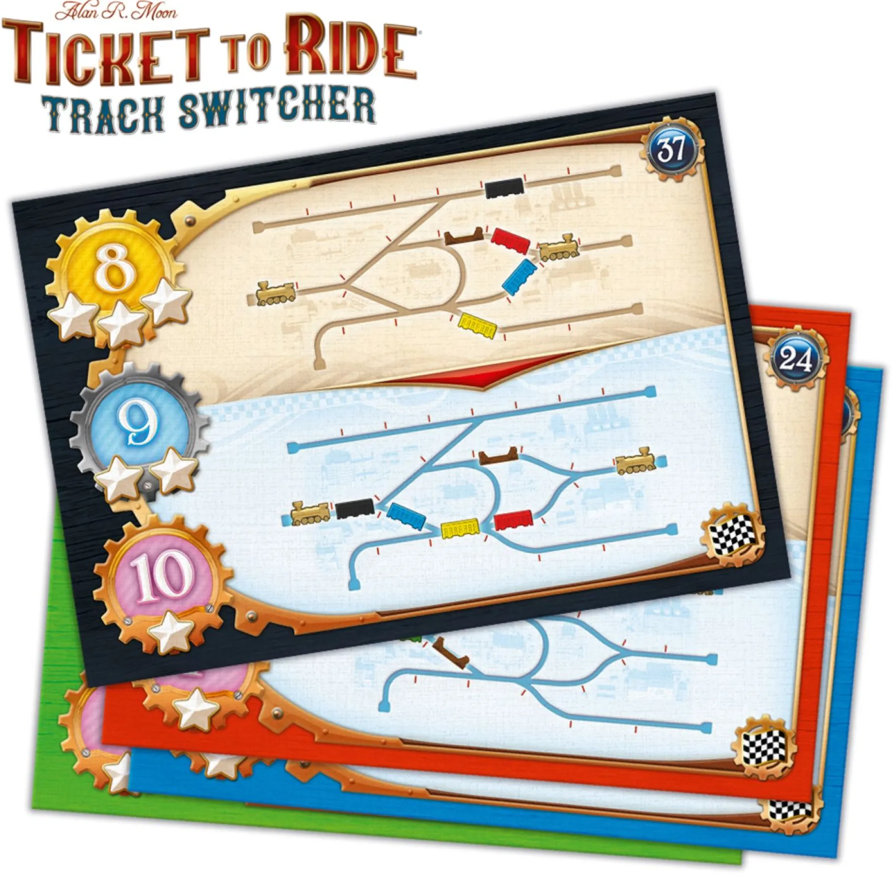 Denkspellen>Asmodee Logiquest Ticket To Ride - De Spoorwerf