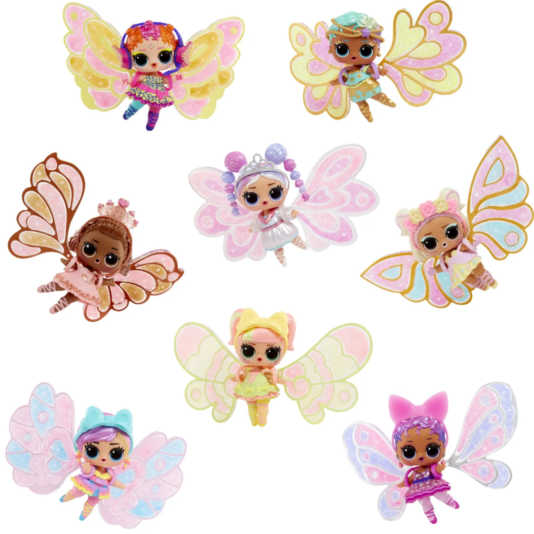 Meisjes|Tienerpoppen>Mga L.O.L. Suprise Fairy Tots Assortiment