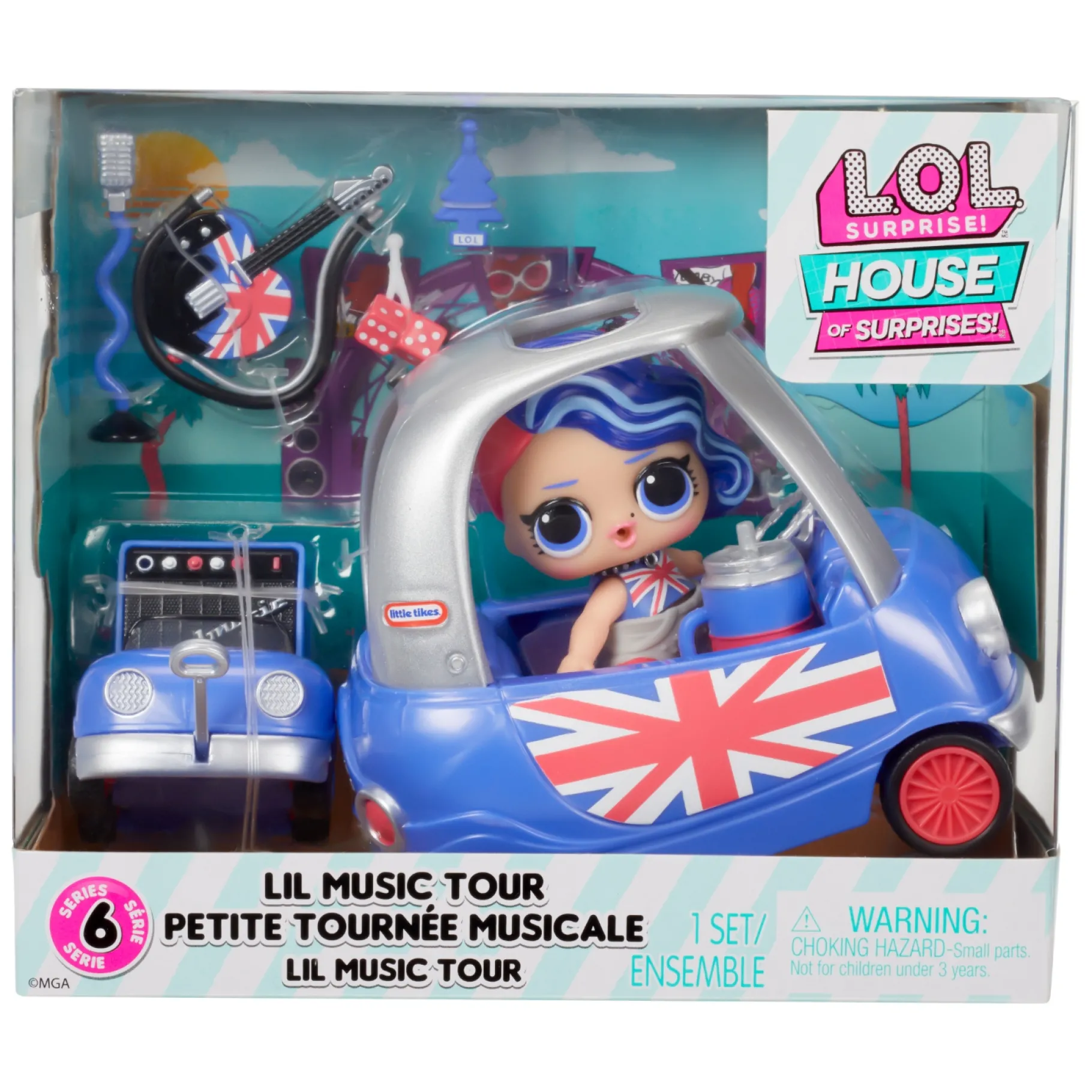 Tienerpoppen|Meisjes>Mga L.O.L. Surprise! Furniture Playset With Doll Cheeky