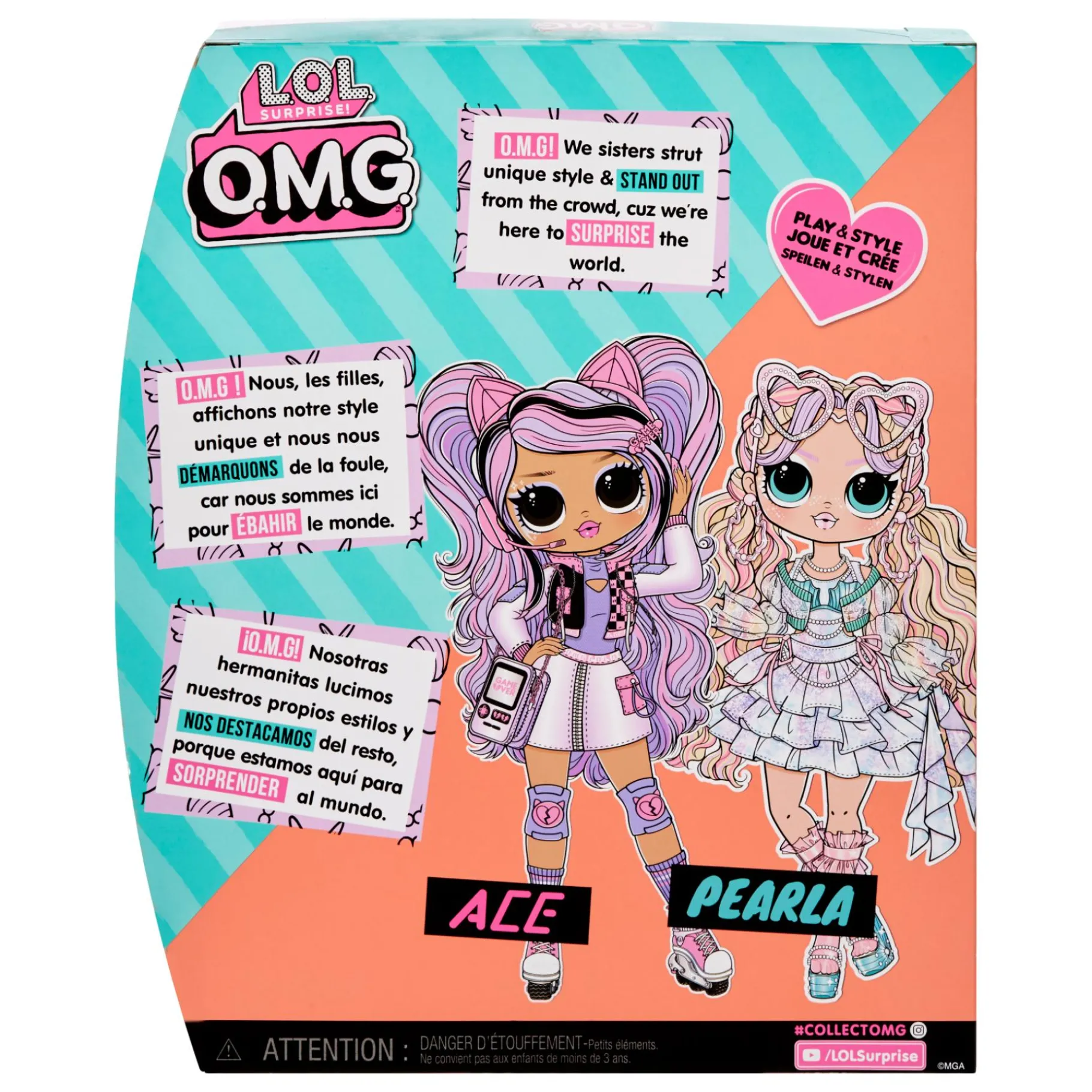 Tienerpoppen|Meisjes> L.O.L. Surprise OMG Core  Pearl