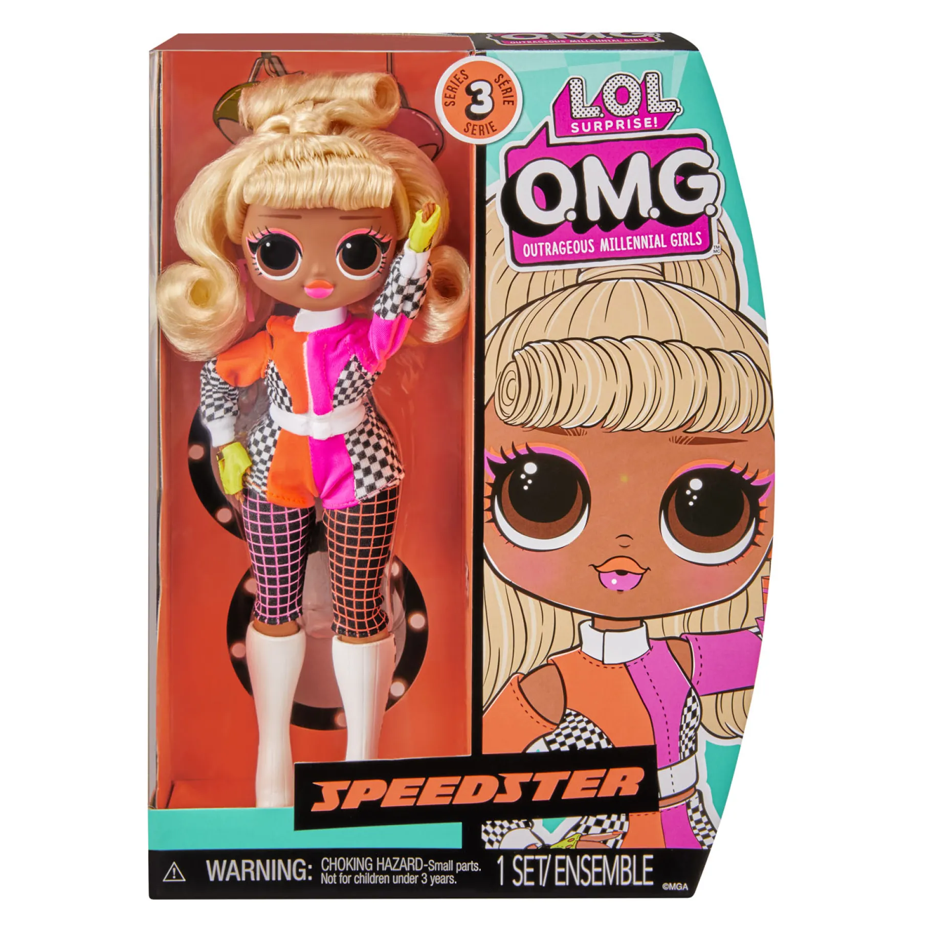 Speelsets|Meisjes>Mga L.O.L. Surprise! O.M.G. HoS Doll S3 Speedster