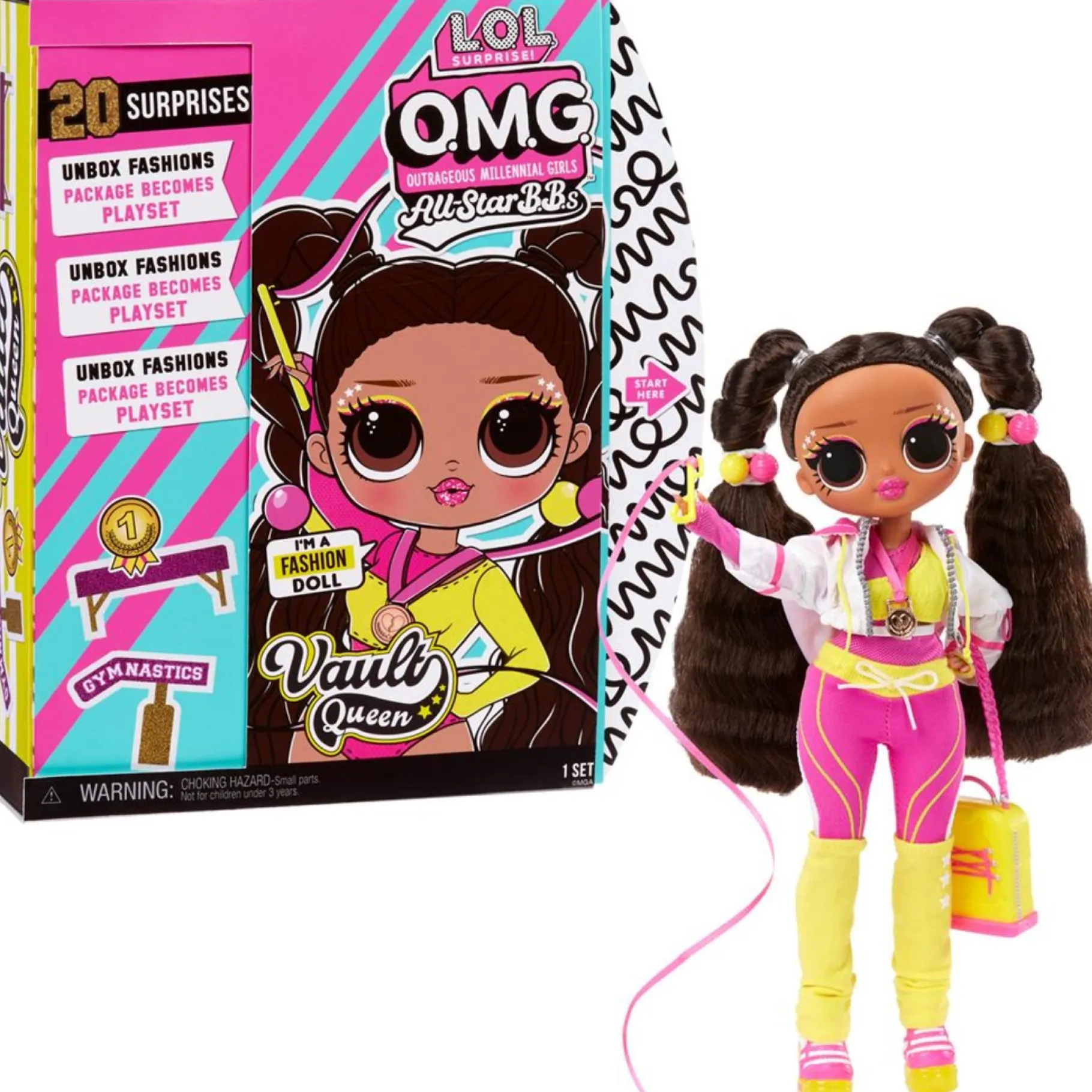 Tienerpoppen|Meisjes>Mga L.O.L. Surprise! OMG Sports Vault Queen