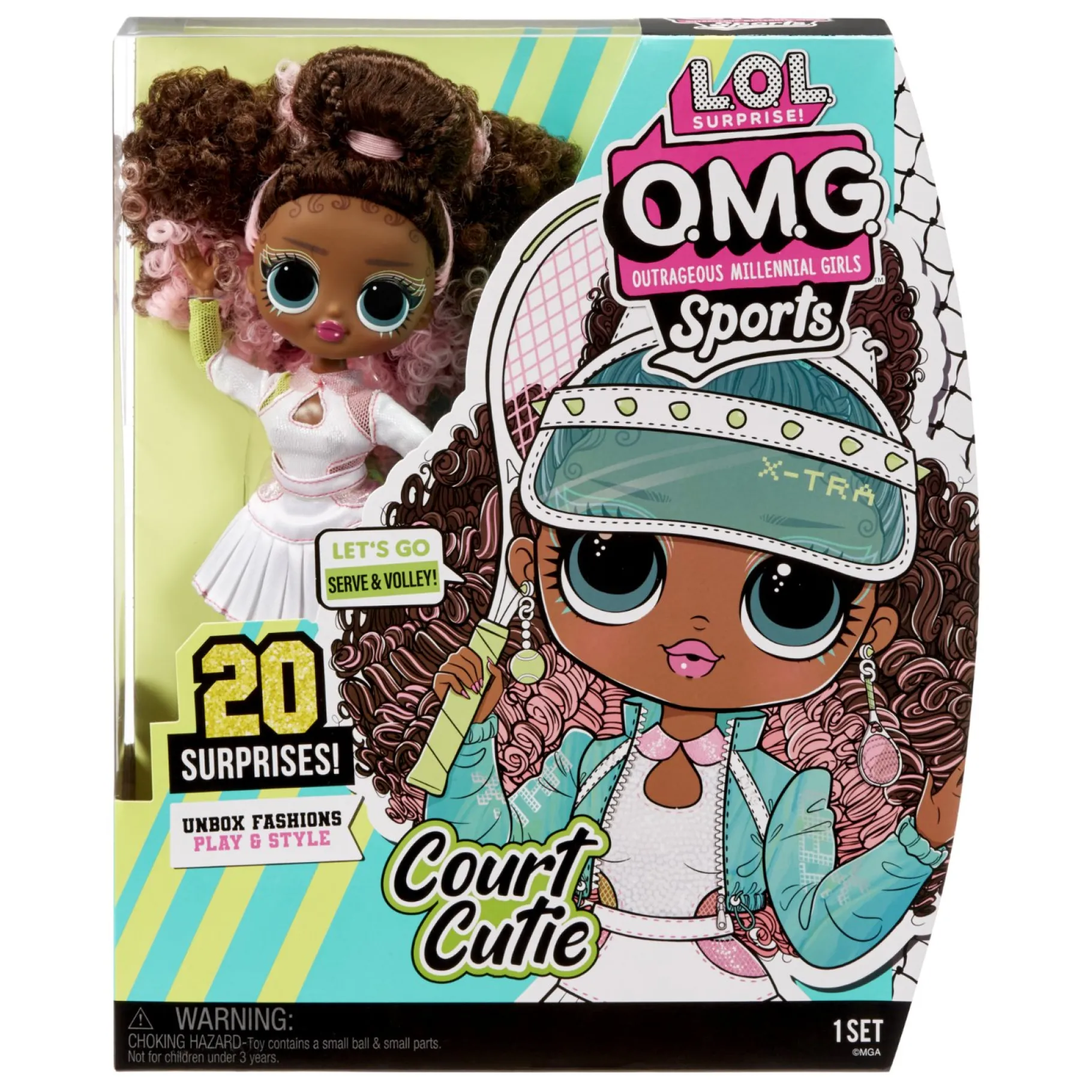 Tienerpoppen|Meisjes>Mga L.O.L. Surprise! OMG Sports-pop S3 - Court Cutie