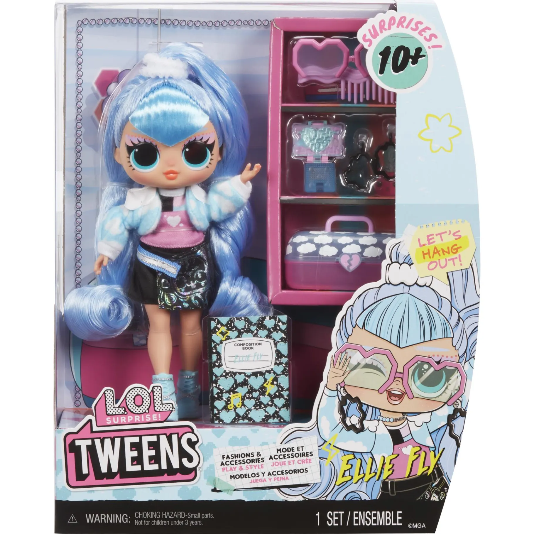 Tienerpoppen|Meisjes>Mga L.O.L. Surprise Tweens Core Doll Ellie Fly