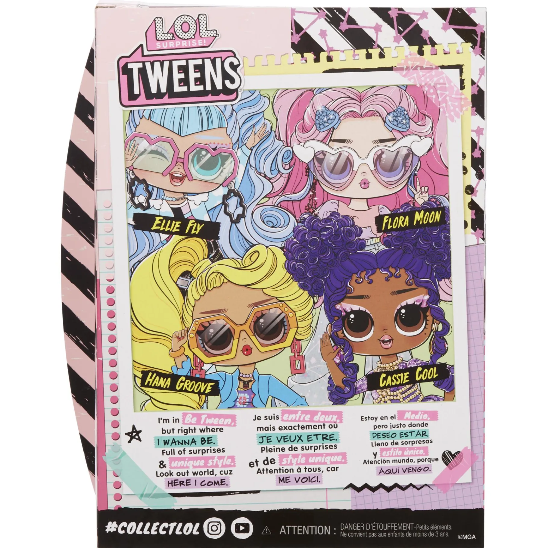 Tienerpoppen|Meisjes>Mga L.O.L. Surprise Tweens Modepop Flora Moon