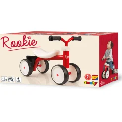 Loopfiguren> Loopfiets Rookie rood