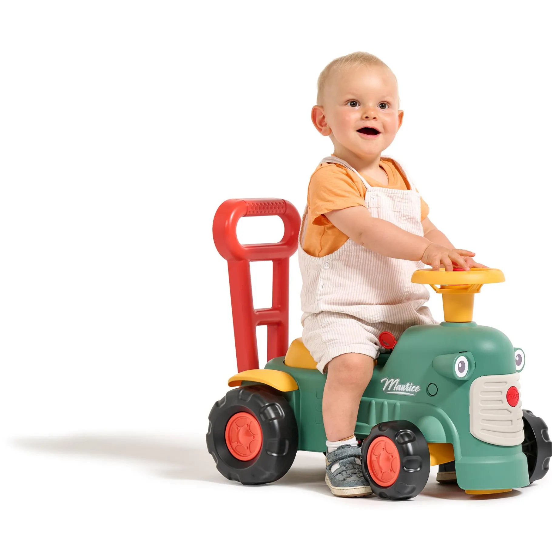 Loopfiguren|Looptrainer> Loopfiguur tractor maurice groen