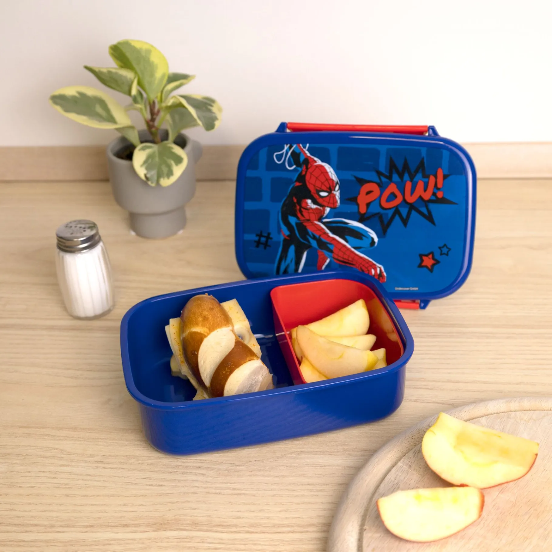 Schoolbekers En Broodtrommels> Lunchbox Spiderman