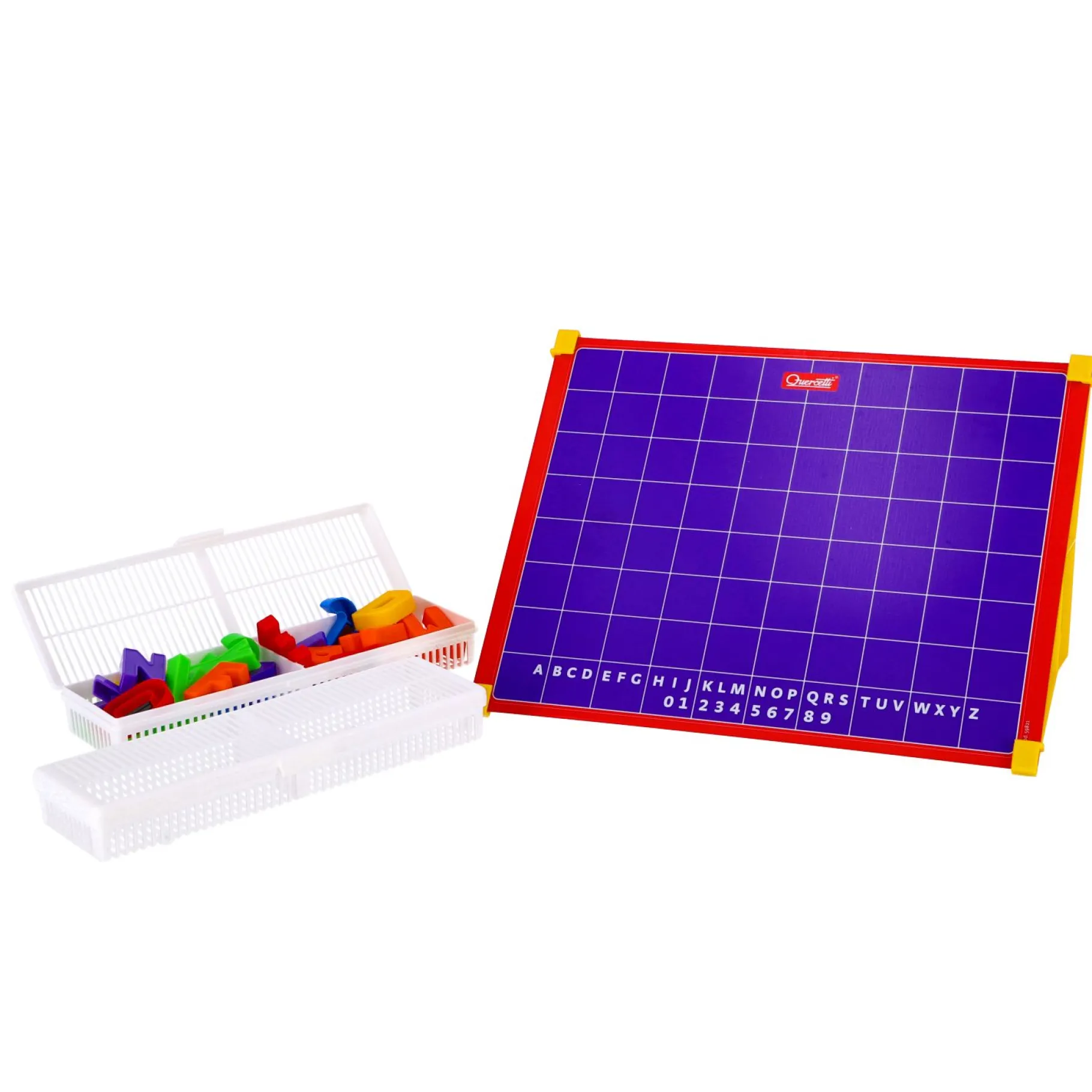 Educatieve Spellen>Quercetti Magneetbord abc 53-delig